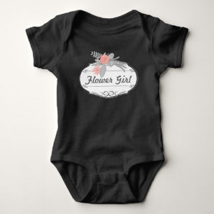 Ferns Ro Acorns Flower Girl Bröllopsfest Tee
