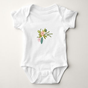 Ferns Ro Acorns Flower Girl Bröllopsfest Tee Shirt