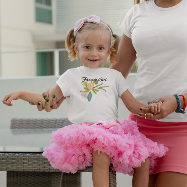 Ferns Ro Acorns Flower Girl Bröllopsfest Tröja (Skapare uppladdad)