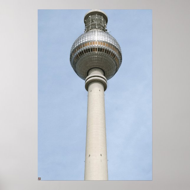 Fernsehturm Berlin Poster (Framsidan)