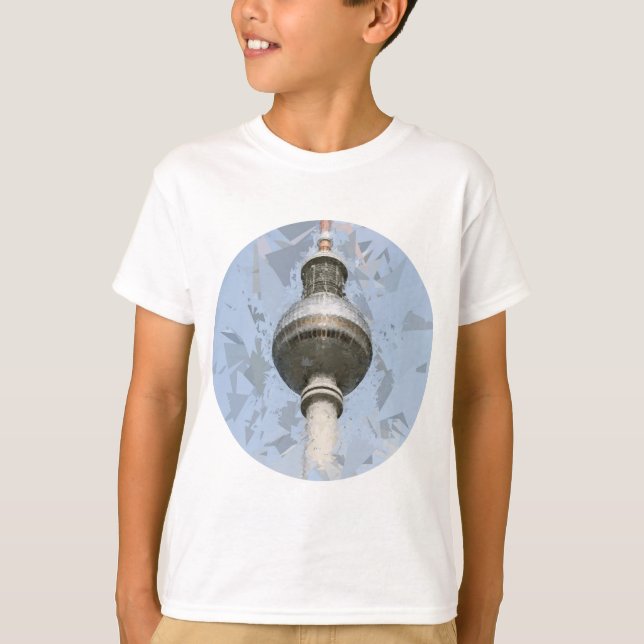 Fernsehturm Berlin T Shirt (Framsida)
