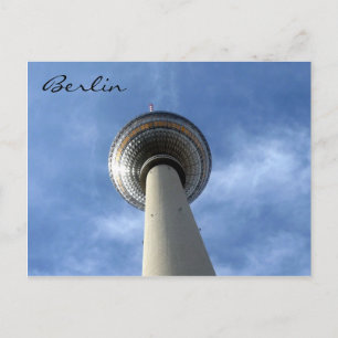 fernsehturm öster berlin vykort