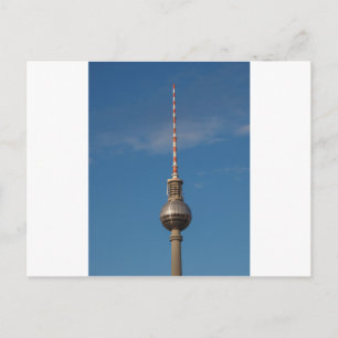 Fernsehturm Television Torn Alexanderplatz Berlin Vykort