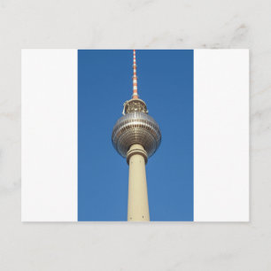 Fernsehturm Television Torn Berlin Vykort