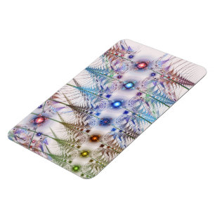 Ferns'N Flowers Abstrakt Magnet