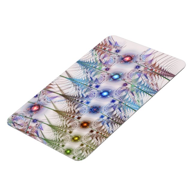 Ferns'N Flowers Abstrakt Magnet (Vänstra Sidan)