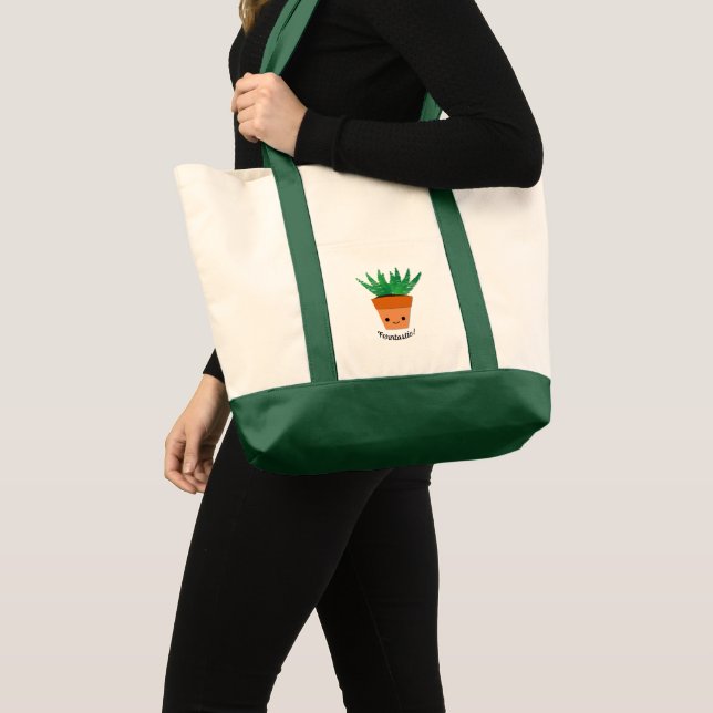Ferntastic Fern Tygkasse (Framsida (produkt))