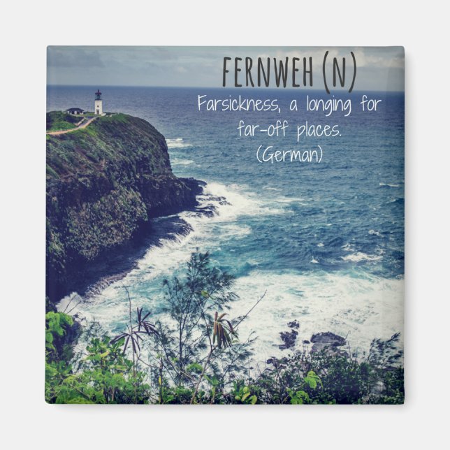 Fernweh Magnet (Framsidan)