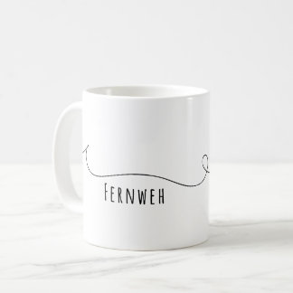 Fernweh Tasse Kaffemugg