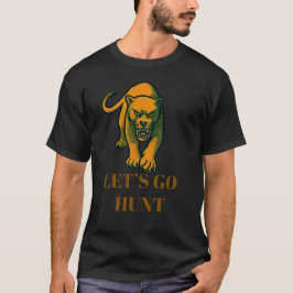 Ferocious Golden Panther T Shirt
