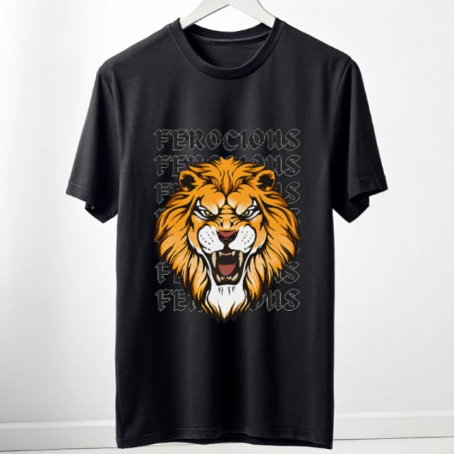 Ferocious Lion Graphic T-Shirt – Savage Alpha Gym  (Skapare uppladdad)