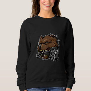 Ferocious Pit Bull Dog T Shirt