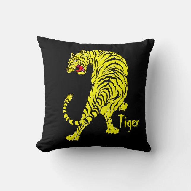 Ferocious Tiger Kudde (Framsida)