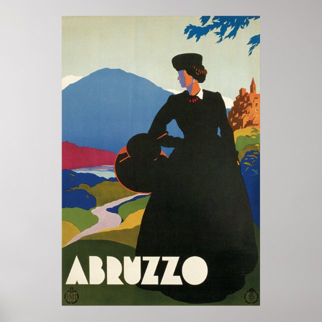 Ferrari Abruzzo Italien Poster (Framsidan)