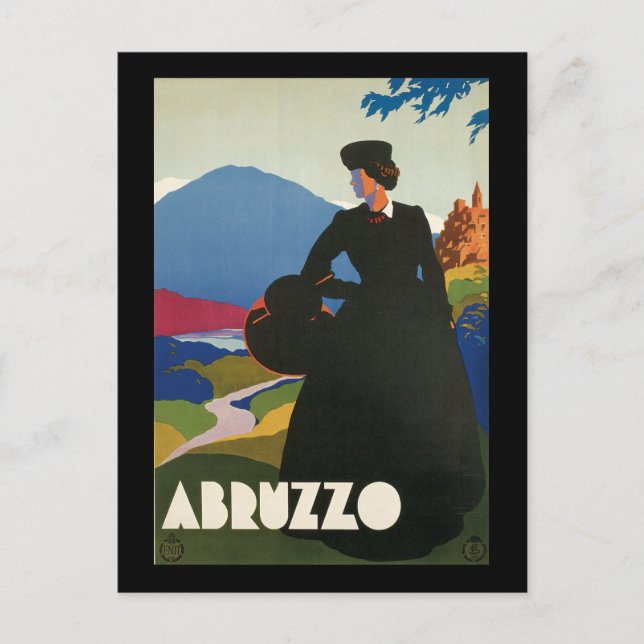 Ferrari Abruzzo Italien Vykort (Framsida)