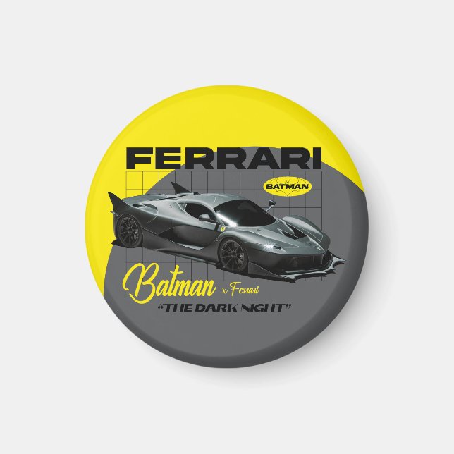 Ferrari batman magnet (Framsidan)