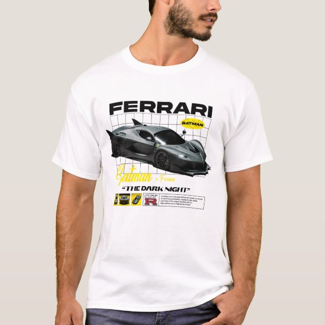 Ferrari batman t shirt (Framsida)