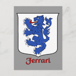 Ferrari Family Shield-vykort Vykort