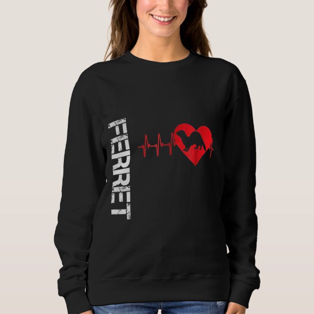 Ferre Ferret Heartslag T Shirt (Framsida)