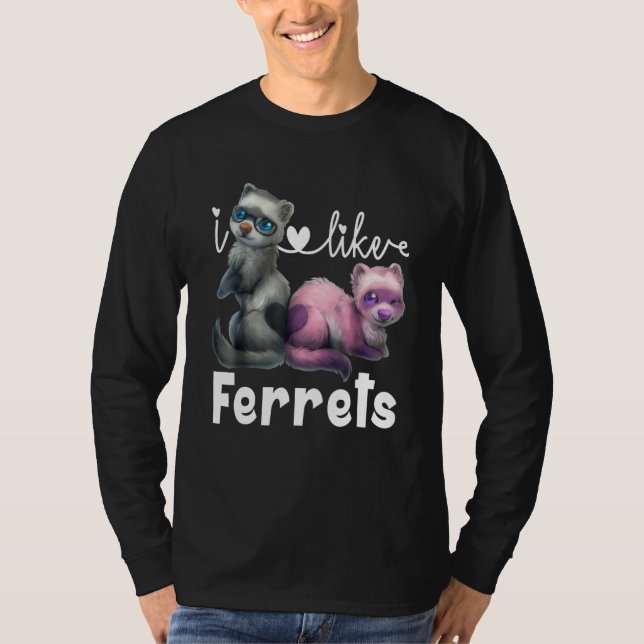 Ferre I gillar illrar T Shirt (Framsida)