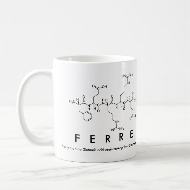 Ferre peptide namn mugg (Vänster)