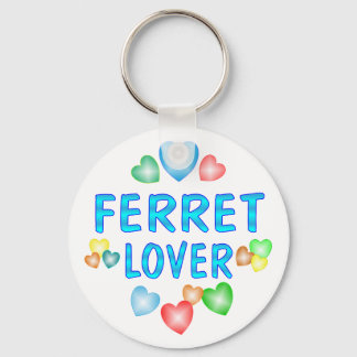 FERRET ÄLSKARE NYCKELRING