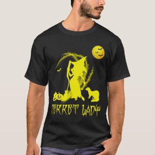 ferret dam häxa t shirt