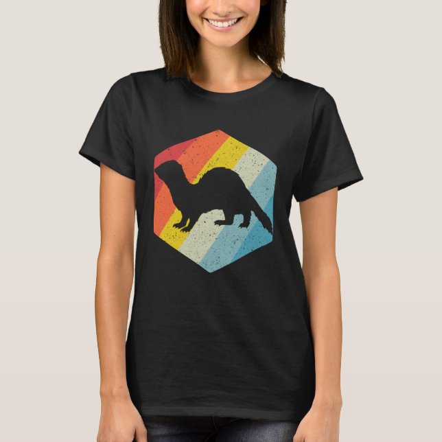 Ferret Ferrets Ferrets T Shirt (Framsida)