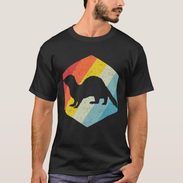 Ferret Ferrets   T Shirt (Framsida)