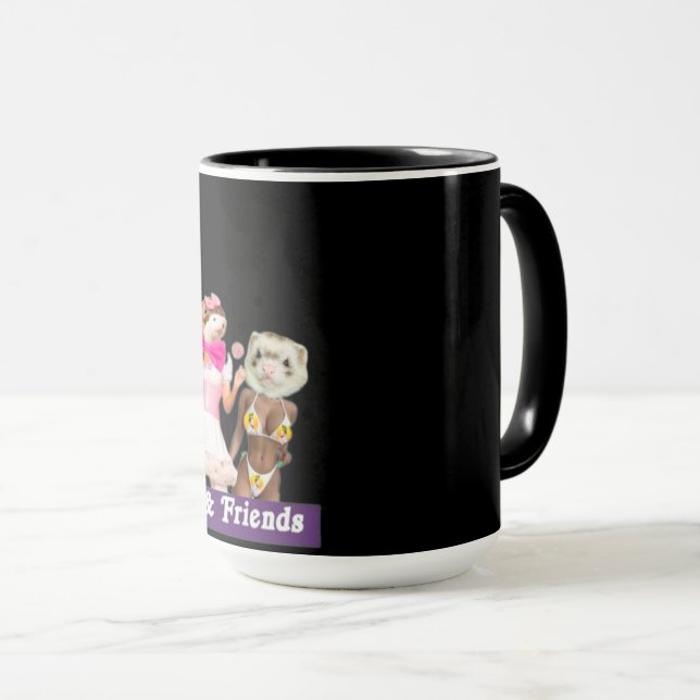 Ferret FREAK Mugg (Framsida höger)