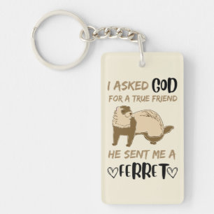 Ferret Friend Adsible Funny Pet Animal Bestie