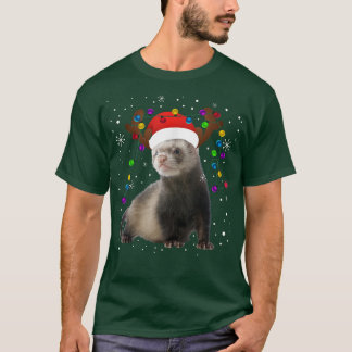 Ferret God Jul Light Julafton T Shirt