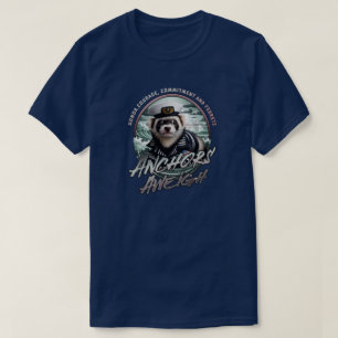 Ferret i Sailor Kostym och Anchors Away T Shirt