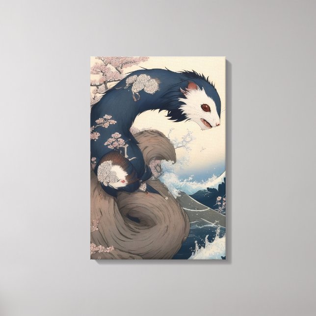 Ferret - Japan Canvastryck (Framsida)