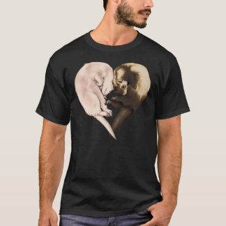 Ferret Kärlek T Shirt