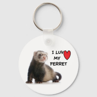 Ferret Keychain Nyckelring