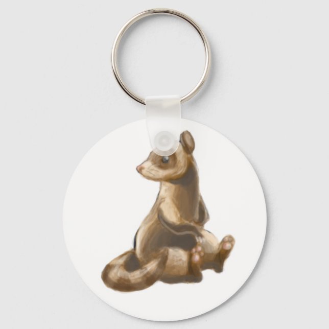 Ferret KeyChain Nyckelring (Framsida)