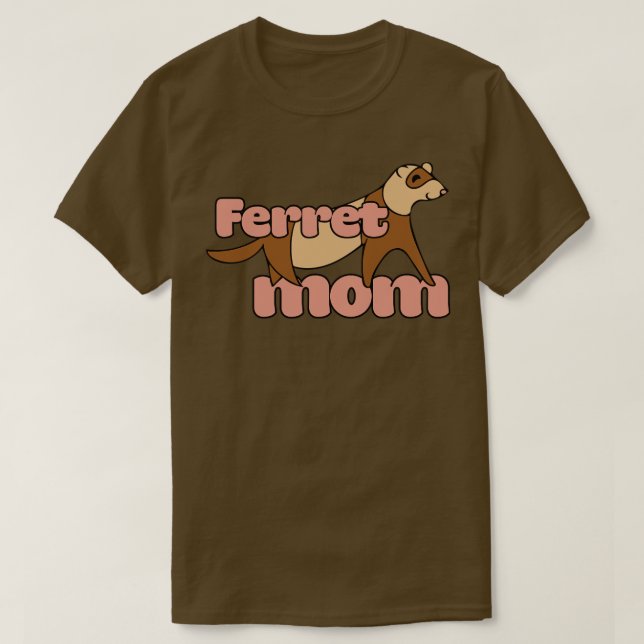 Ferret MAMMA2 T Shirt (Design framsida)
