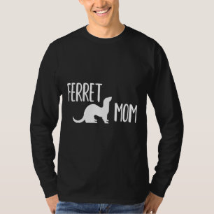 Ferret Mamma för Ferret Dam Kvinnor och flickor T Shirt