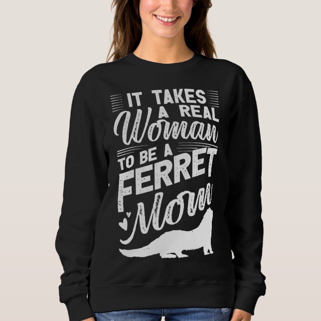 Ferret Mamma Tees Underbar for Ferret T Shirt (Framsida)