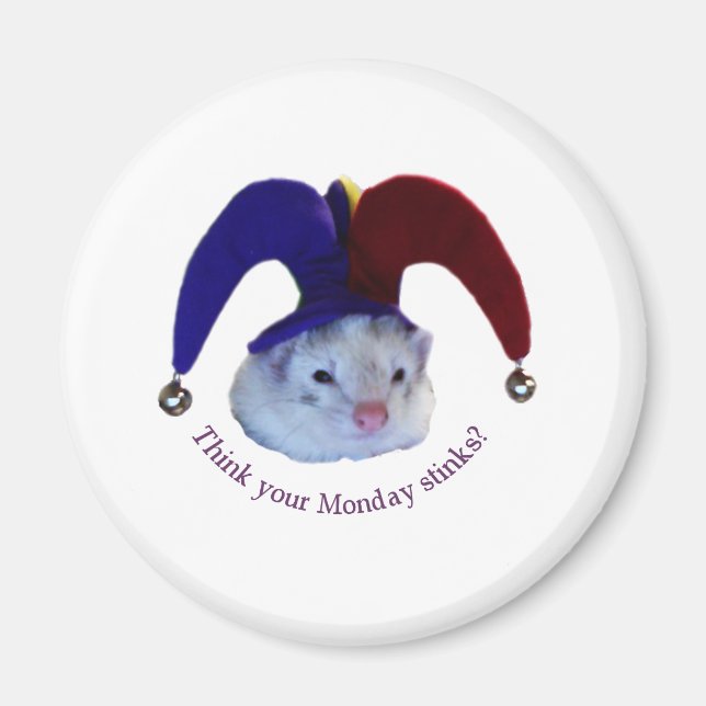 Ferret måndag magnet (Framsidan)