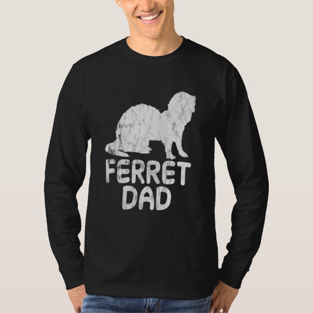 Ferret Pappa T Shirt (Framsida)