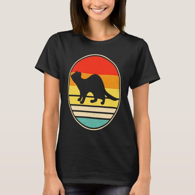 Ferret Quote for Ferret  and Owners  5 T Shirt (Framsida)