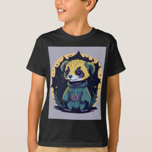 Ferret Spooky Party T Shirt