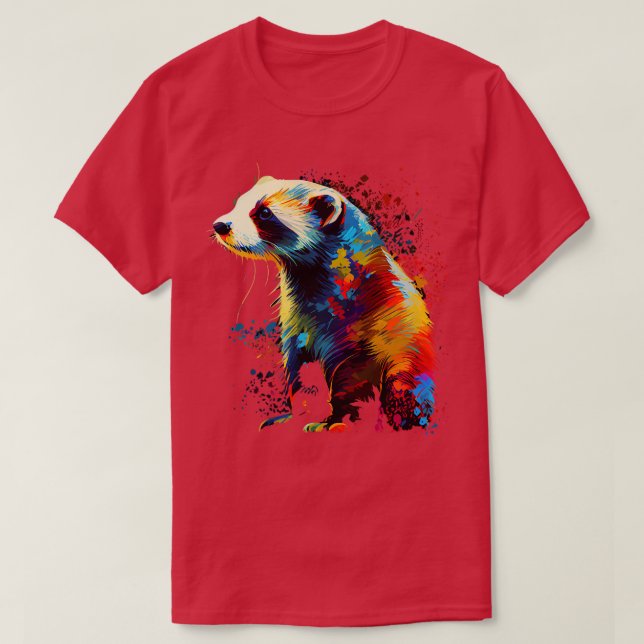 Ferret T Shirt (Design framsida)