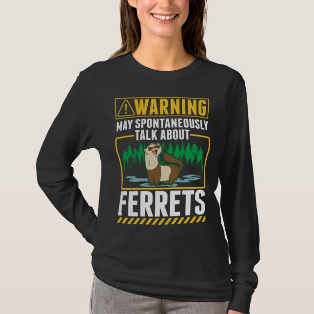 Ferret T Shirt (Framsida)