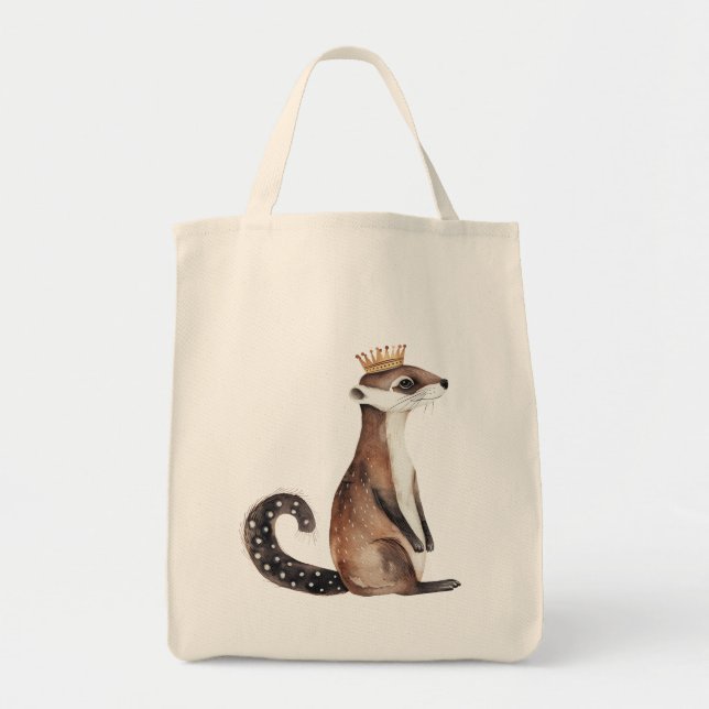 Ferret Tote bags Tygkasse (Framsidan)