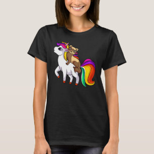 Ferret Unicorn Animal Lover T Shirt
