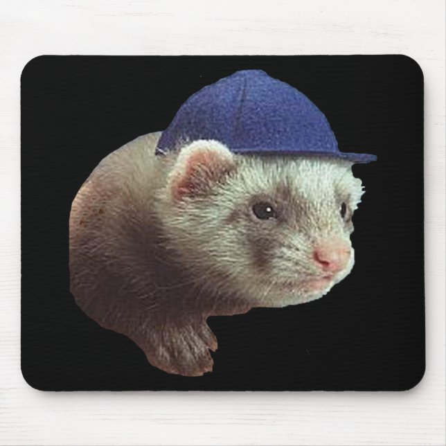 Ferret Wearing Hat Musmatta (Framsidan)