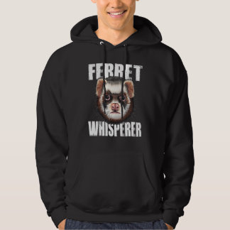 Ferret Whisperer Ferret Ansikte Clothing Hoodie